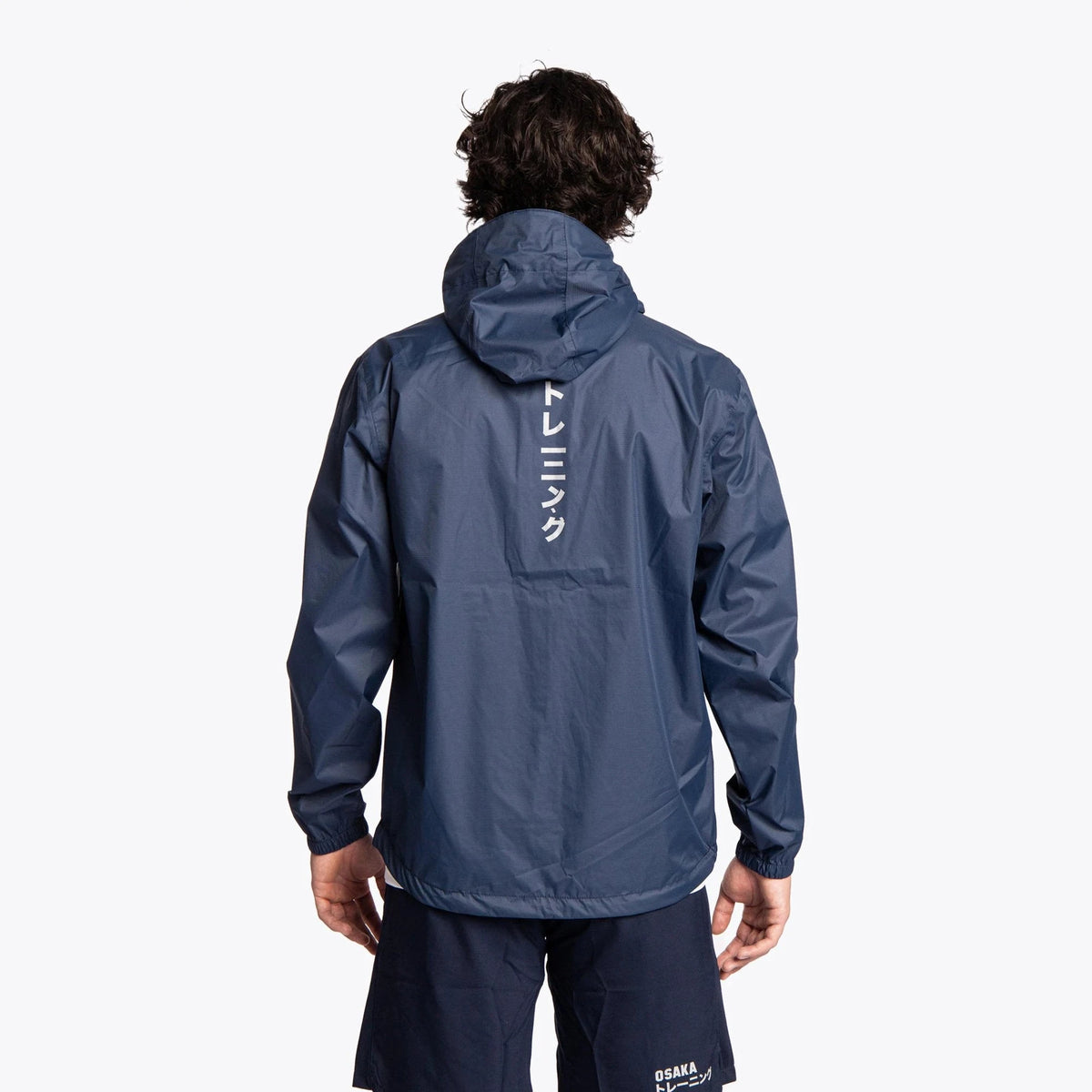 Osaka Training Rain Jacket Unisex Navy 05