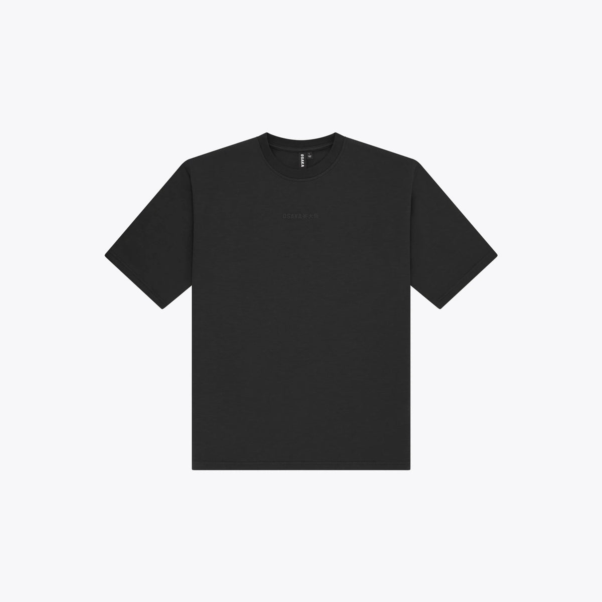 Osaka Unisex Boxy Tee Intraloom Black 01