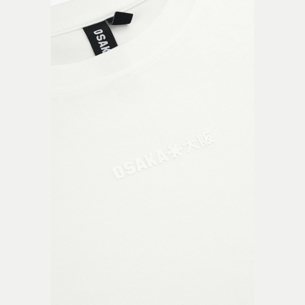 Osaka Unisex Boxy Tee Intraloom White 04