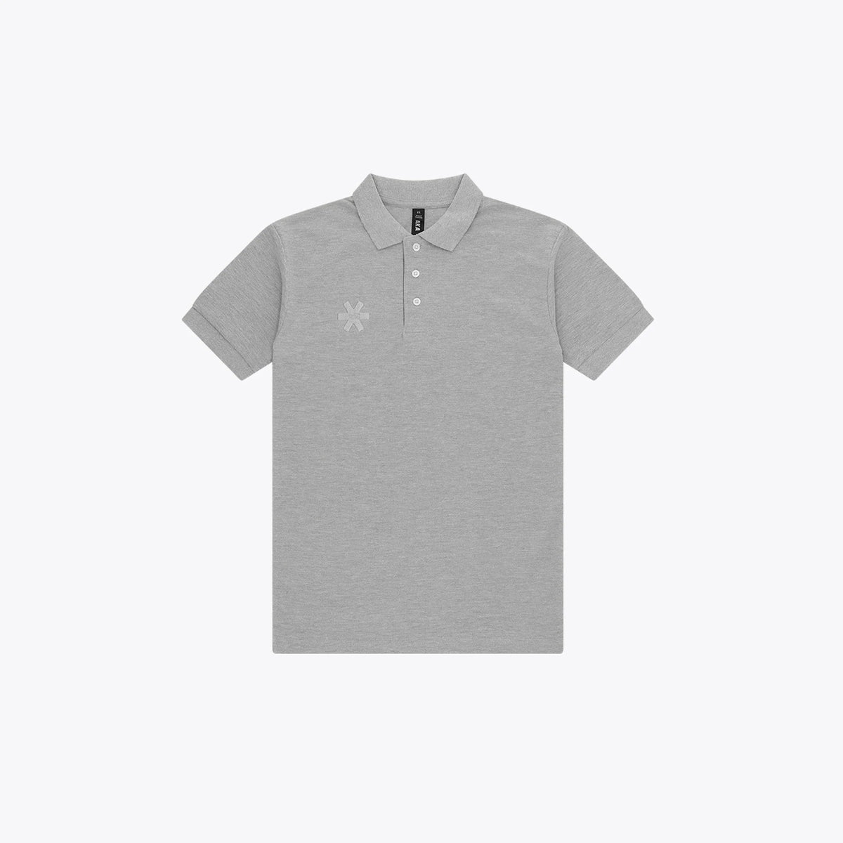 Osaka Unisex Polo Basic Heather-Grey 02