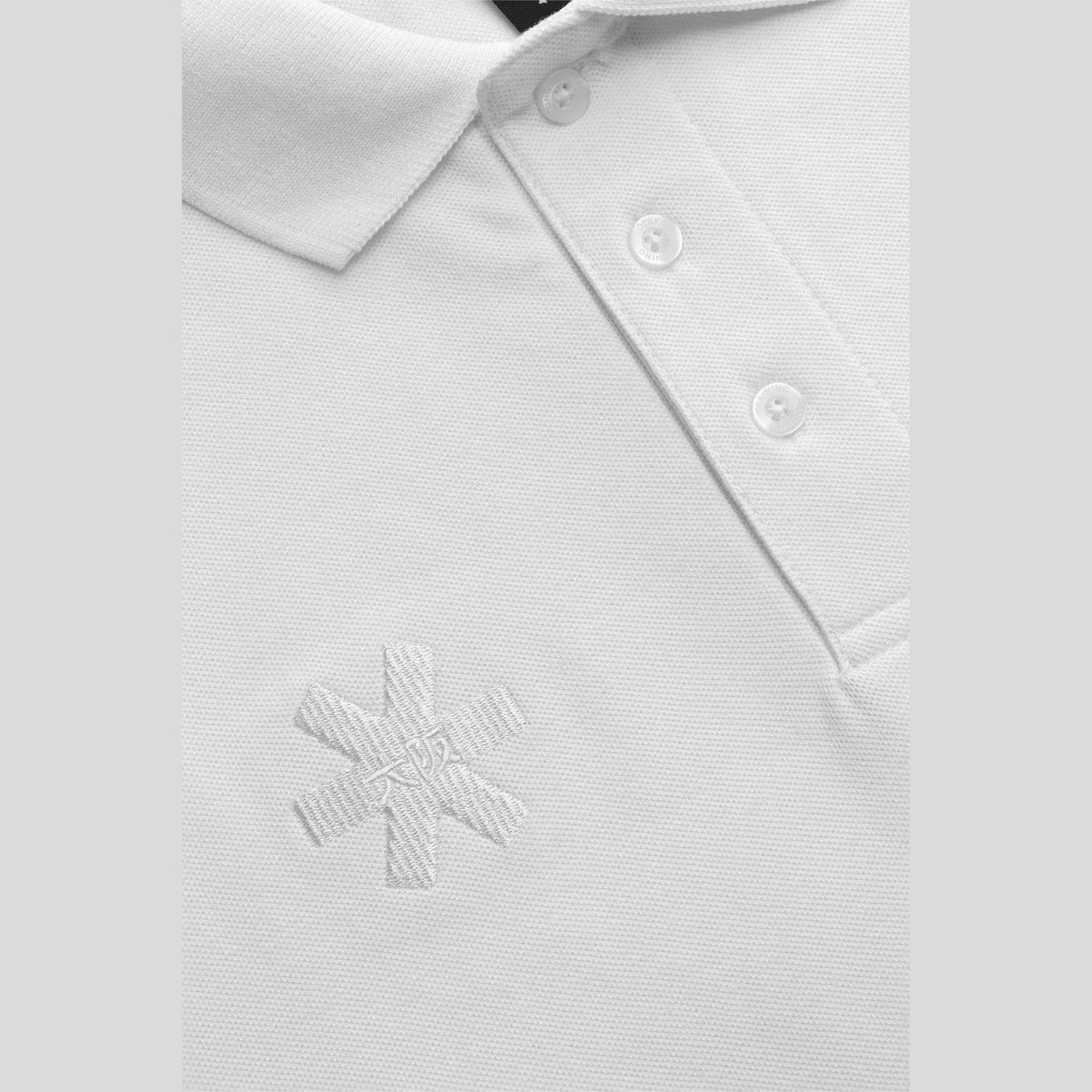 Osaka Unisex Polo Basic White 09