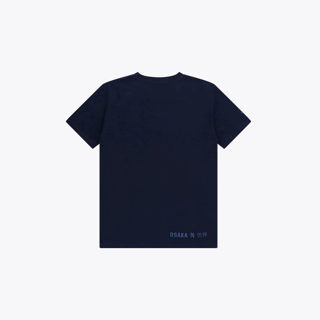 Osaka Unisex Tee Basic Navy 09