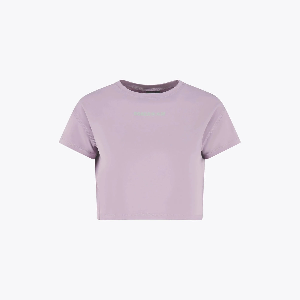 Osaka Women Loose Cropped Tee Purple 01