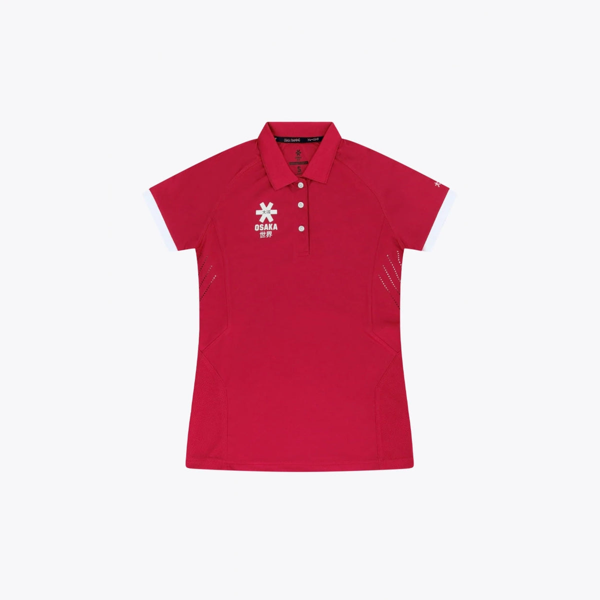 Osaka Women Polo Jersey Red 06