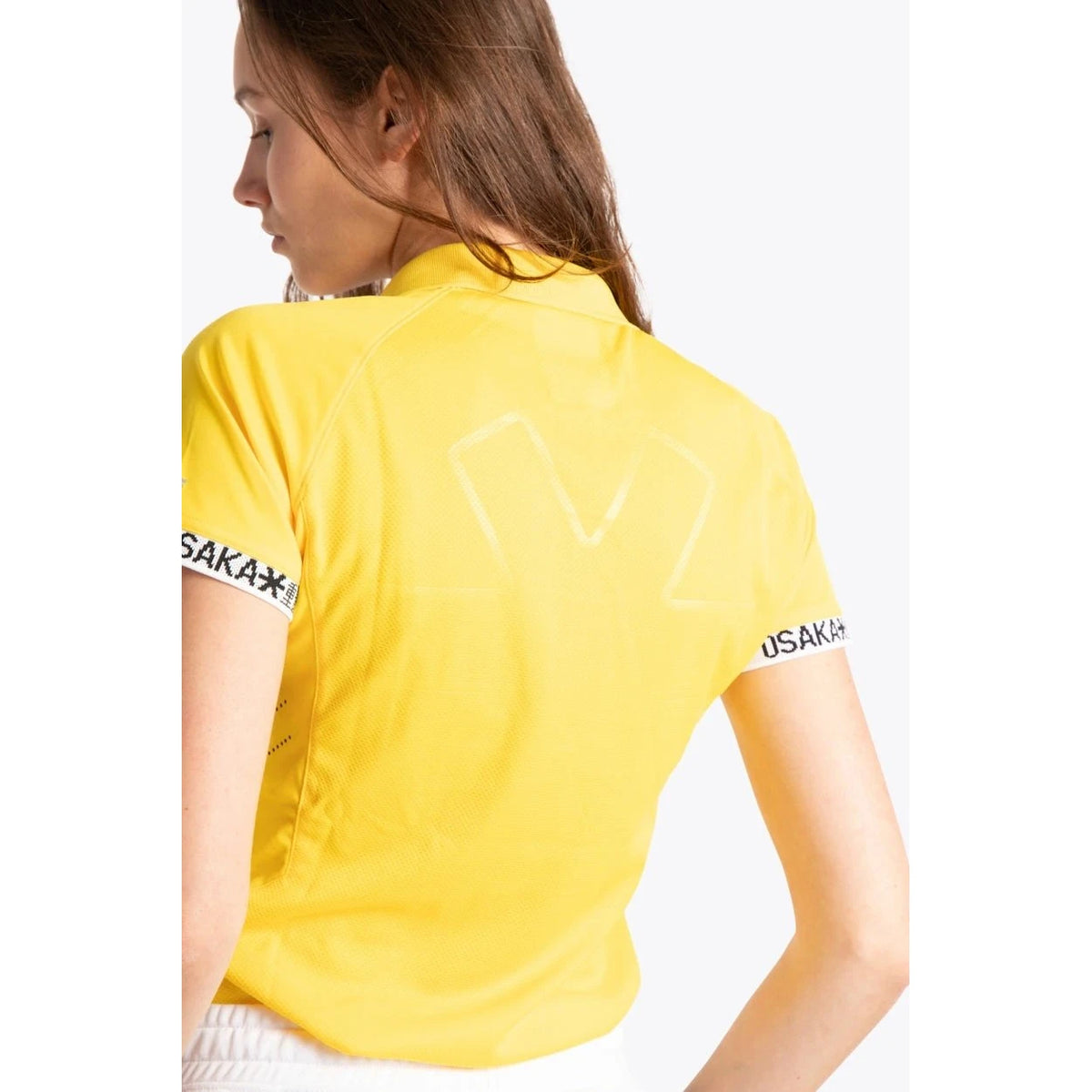 Osaka Women Polo Jersey Yellow Yellow 02