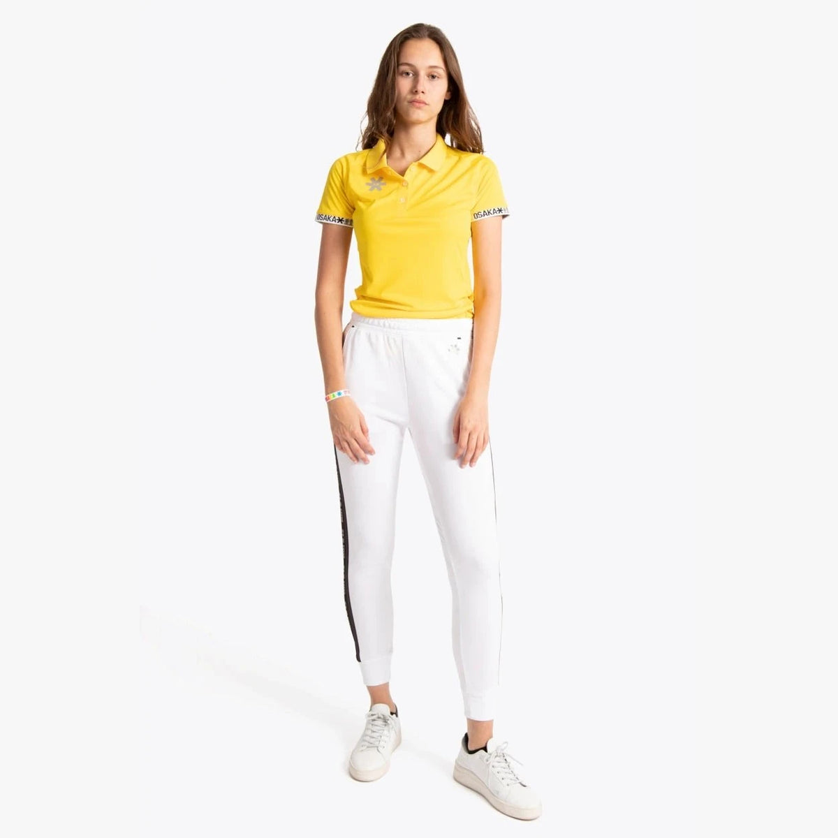 Osaka Women Polo Jersey Yellow Yellow 03