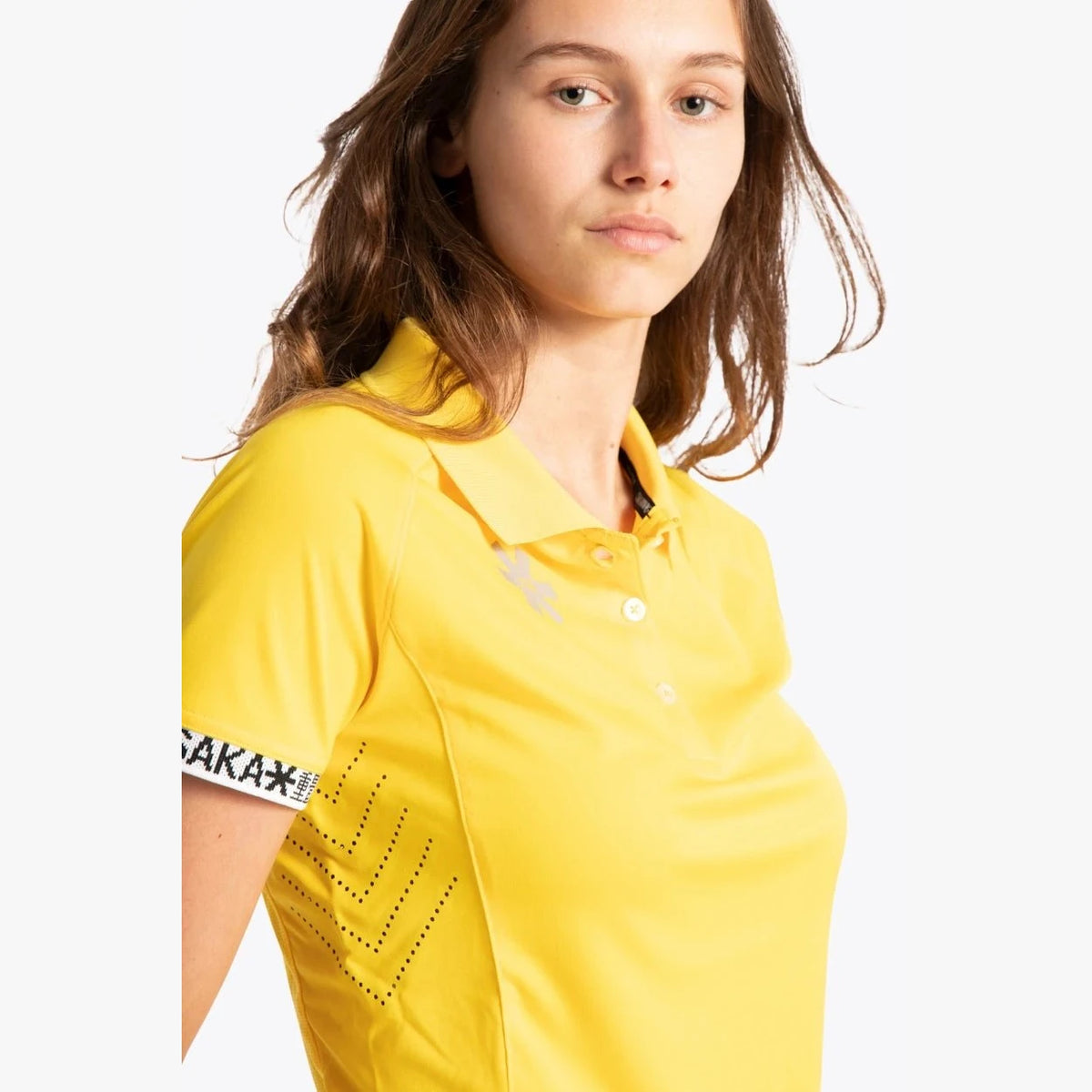 Osaka Women Polo Jersey Yellow Yellow 04