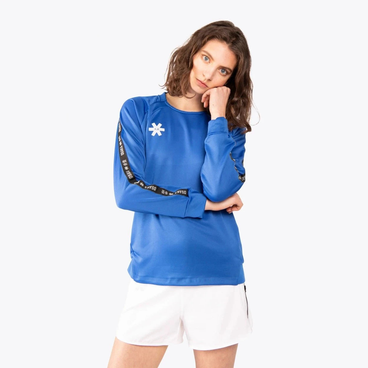 Osaka Women Training Sweater Royal-Blue 02