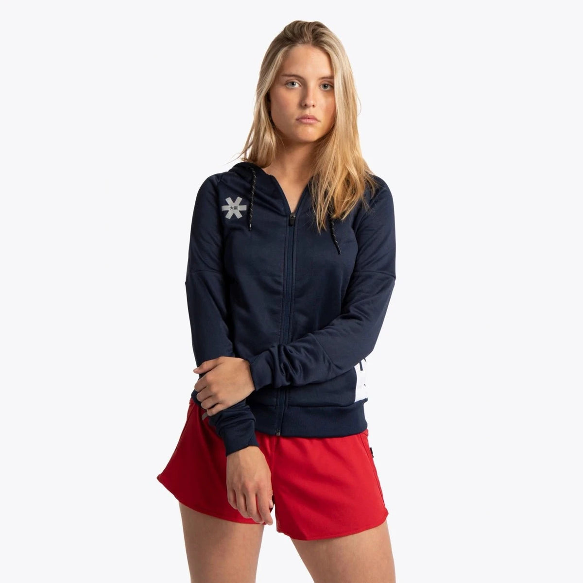 Osaka Women Training Zip Hoodie Navy 17