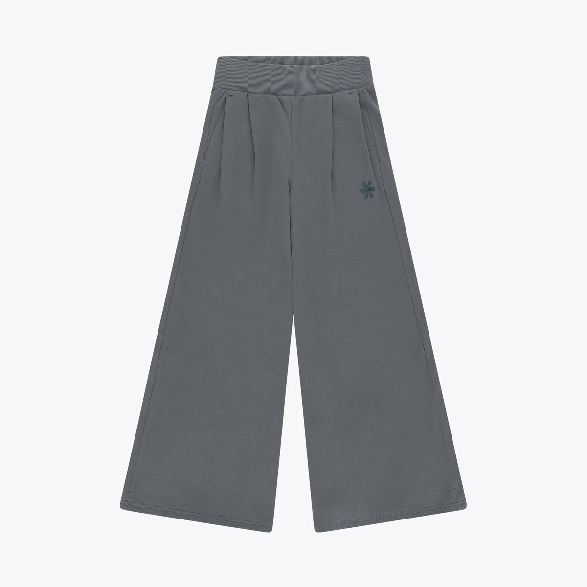 Osaka Women Wide Leg Sweatpants Dark Grey Melange 33