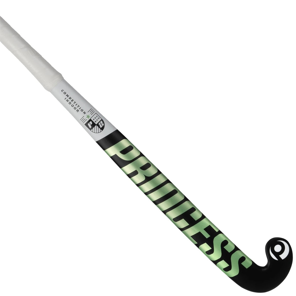 Princess Competition 2 Star Pro Bow Hockey Stick Indoor Black-Green 01