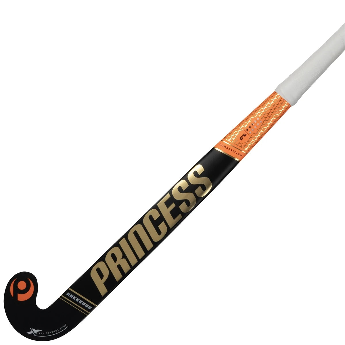 Princess Competition 4K 10 Star Extreme Low Bow Hockey Stick Indoor Black-Orange 02
