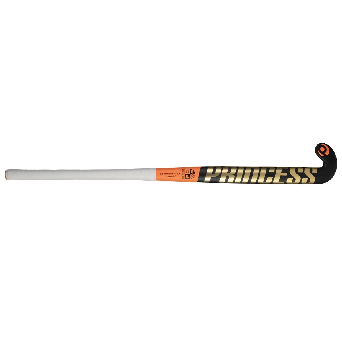 Princess Competition 4K 10 Star Extreme Low Bow Hockey Stick Indoor Black-Orange 03