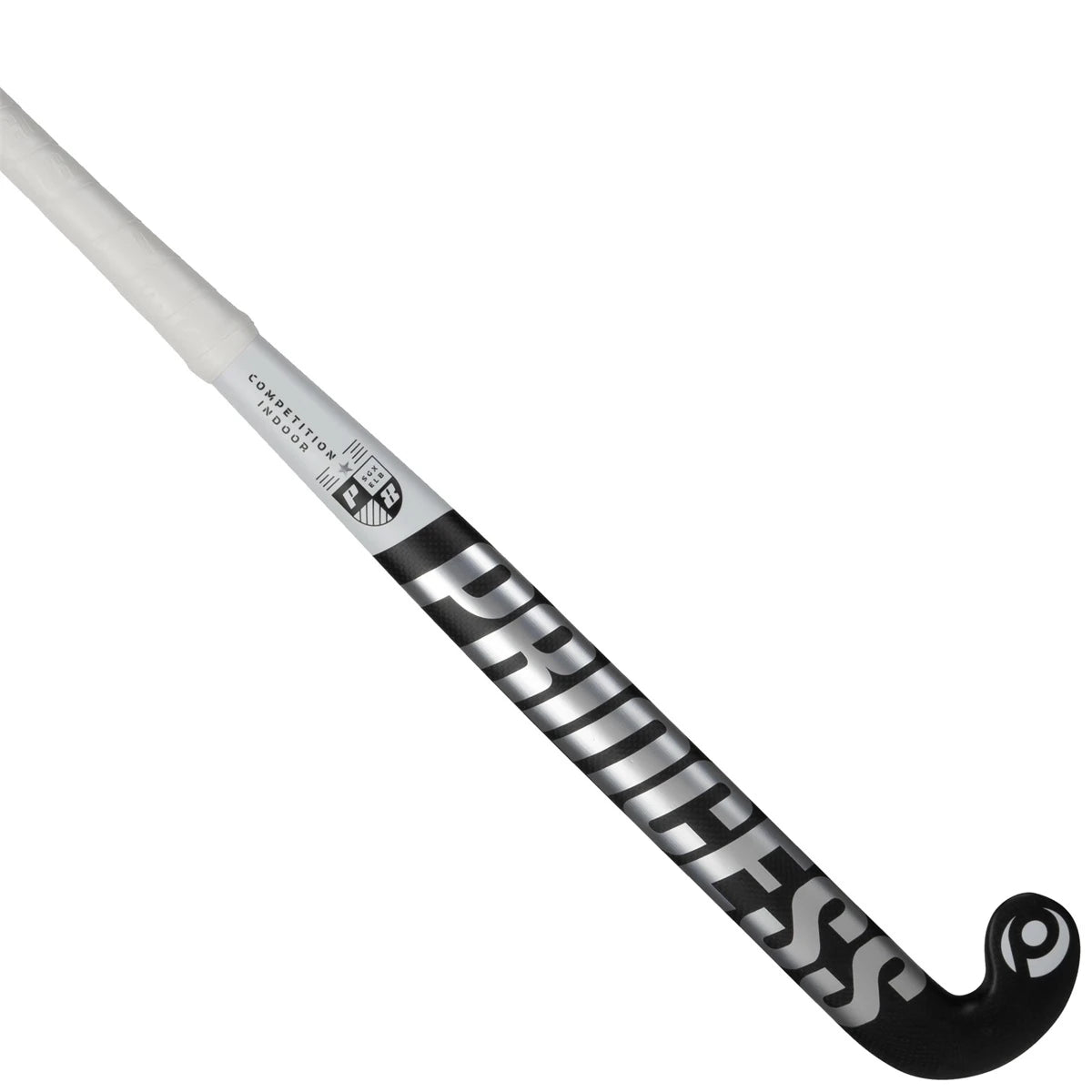 Princess Competition 8 Star Extreme Low Bow Hockey Stick Indoor Black-Silver 01
