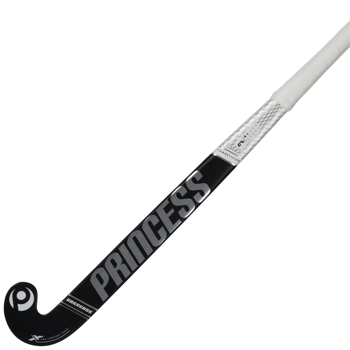 Princess Competition 8 Star Pro Bow Hockey Stick Indoor Black-Silver 02