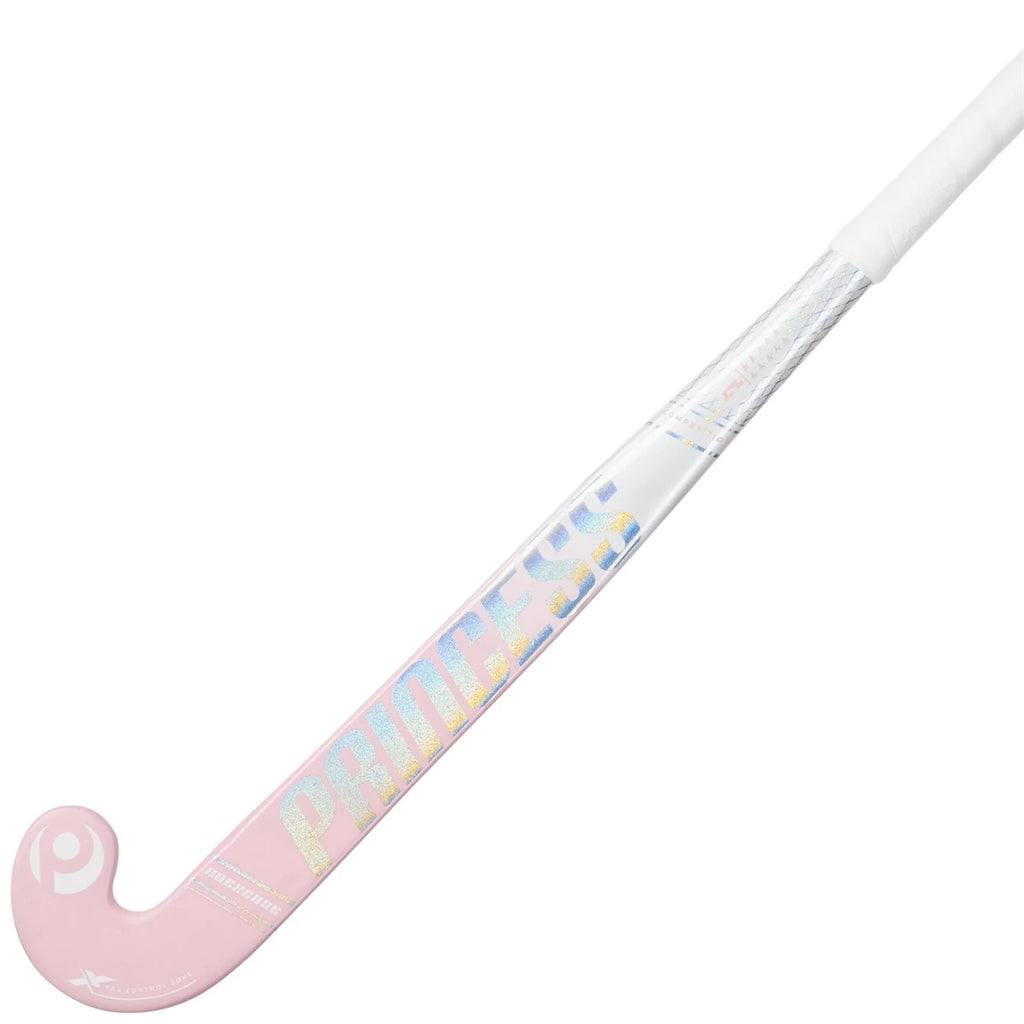 Princess Competition Junior 1 Star J-Bow Hockey Stick Outdoor Pink-White 02