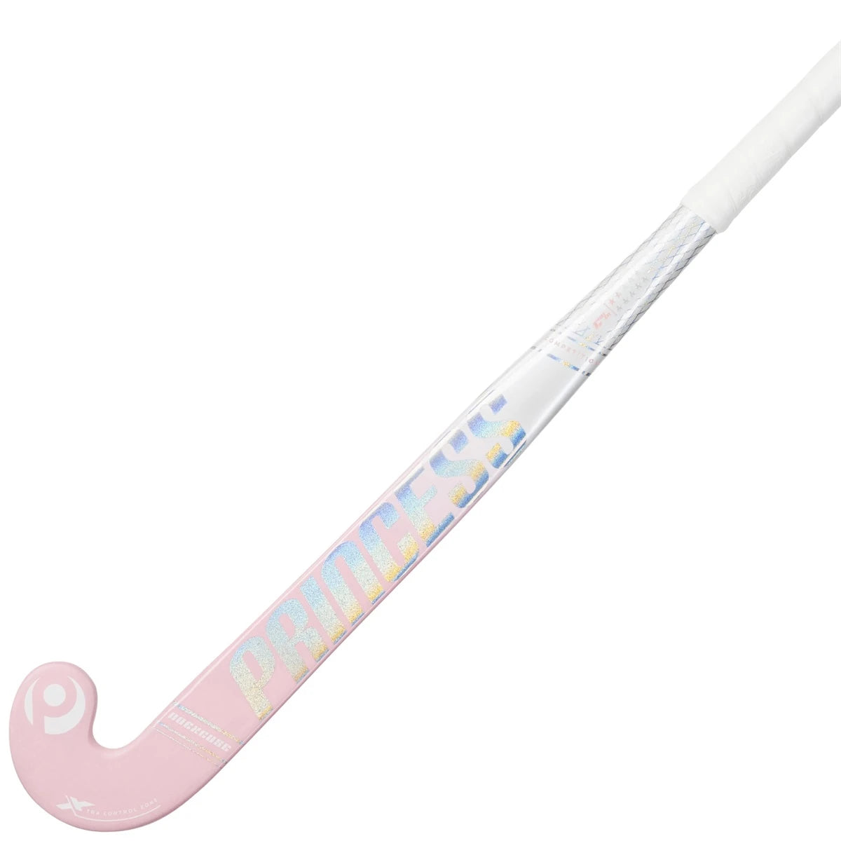 Princess Competition Junior 1 Star J-Bow Hockey Stick Outdoor Pink-White 02