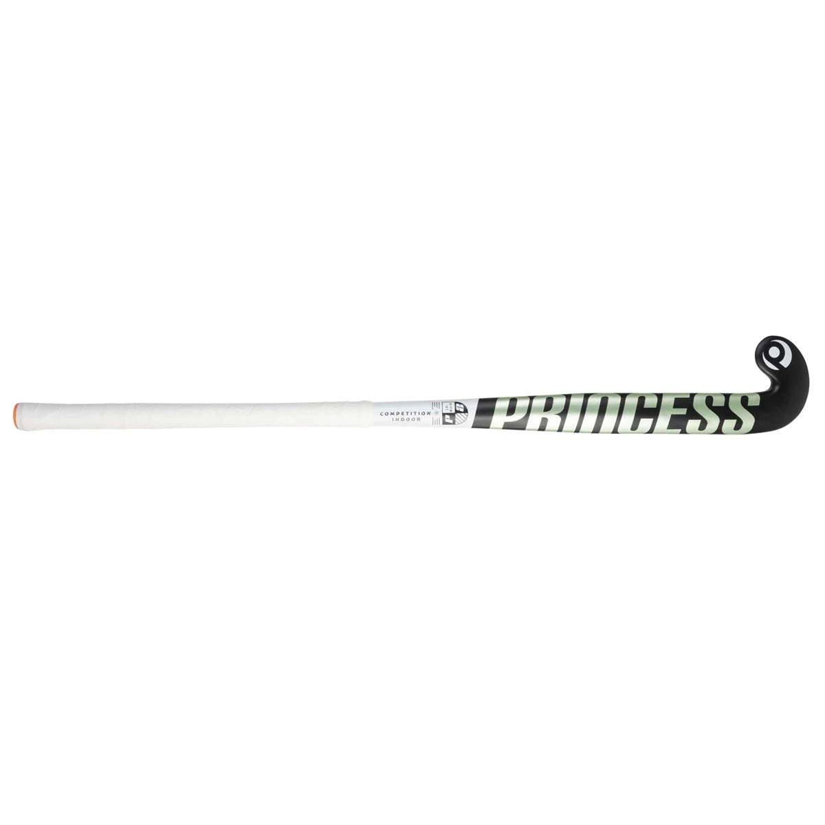 Princess Competition Junior 2 Star J-Bow Hockey Stick Indoor Black-Green 03