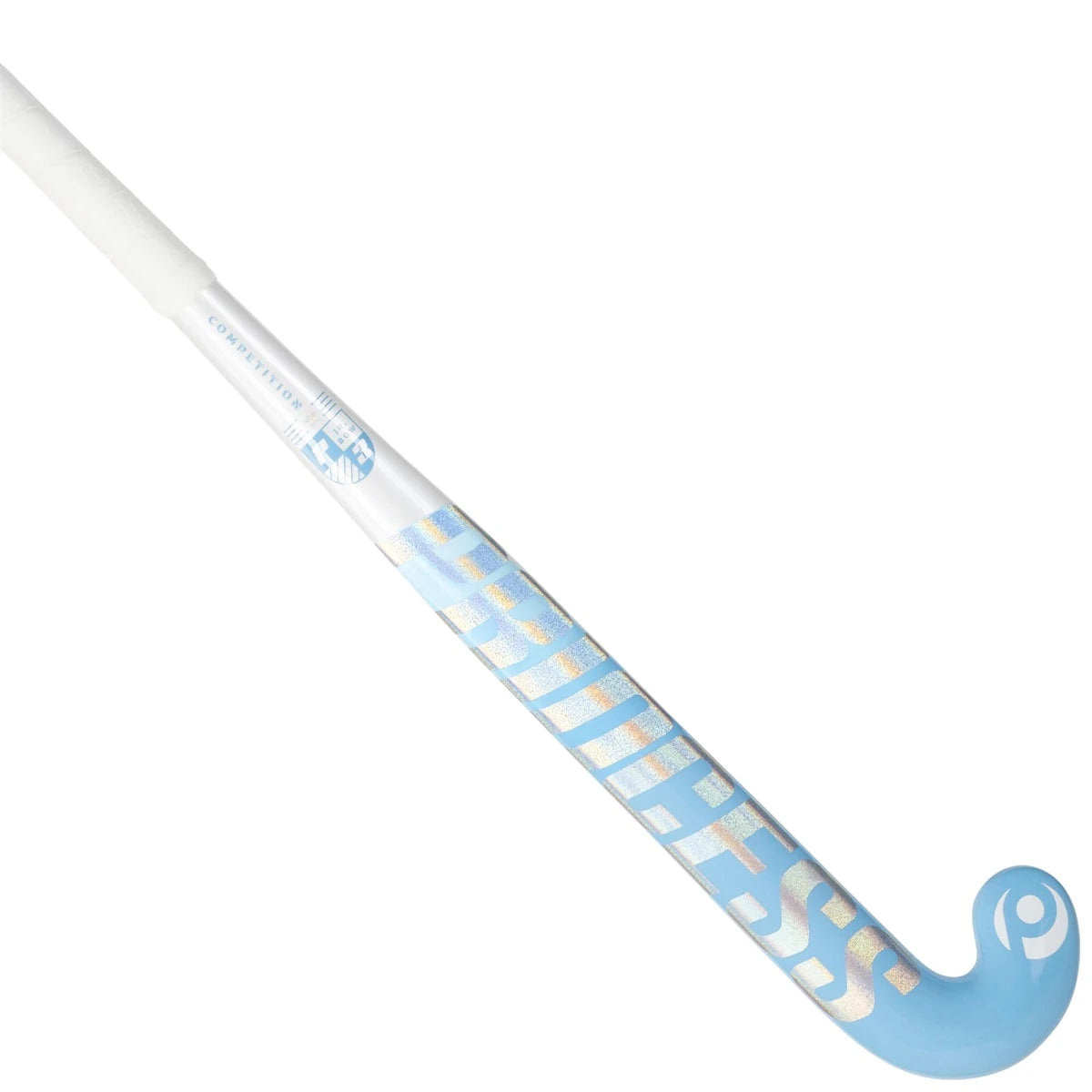 Princess Competition Junior 3 Star J-Bow Hockey Stick Outdoor Light-Blue-White 01