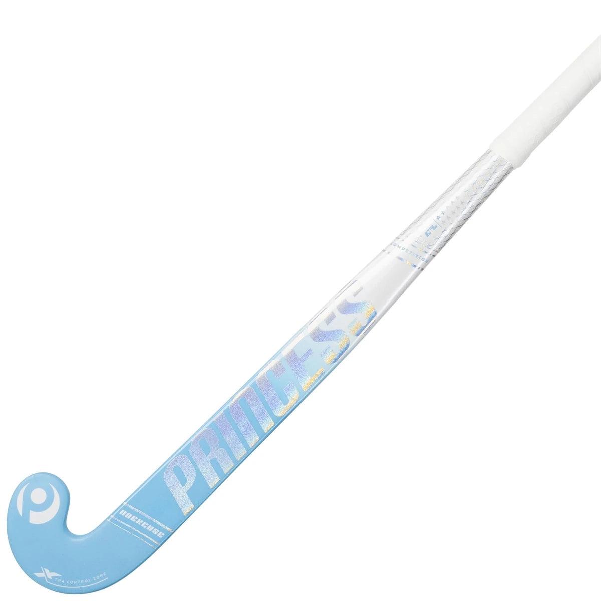 Princess Competition Junior 3 Star J-Bow Hockey Stick Outdoor Light-Blue-White 02