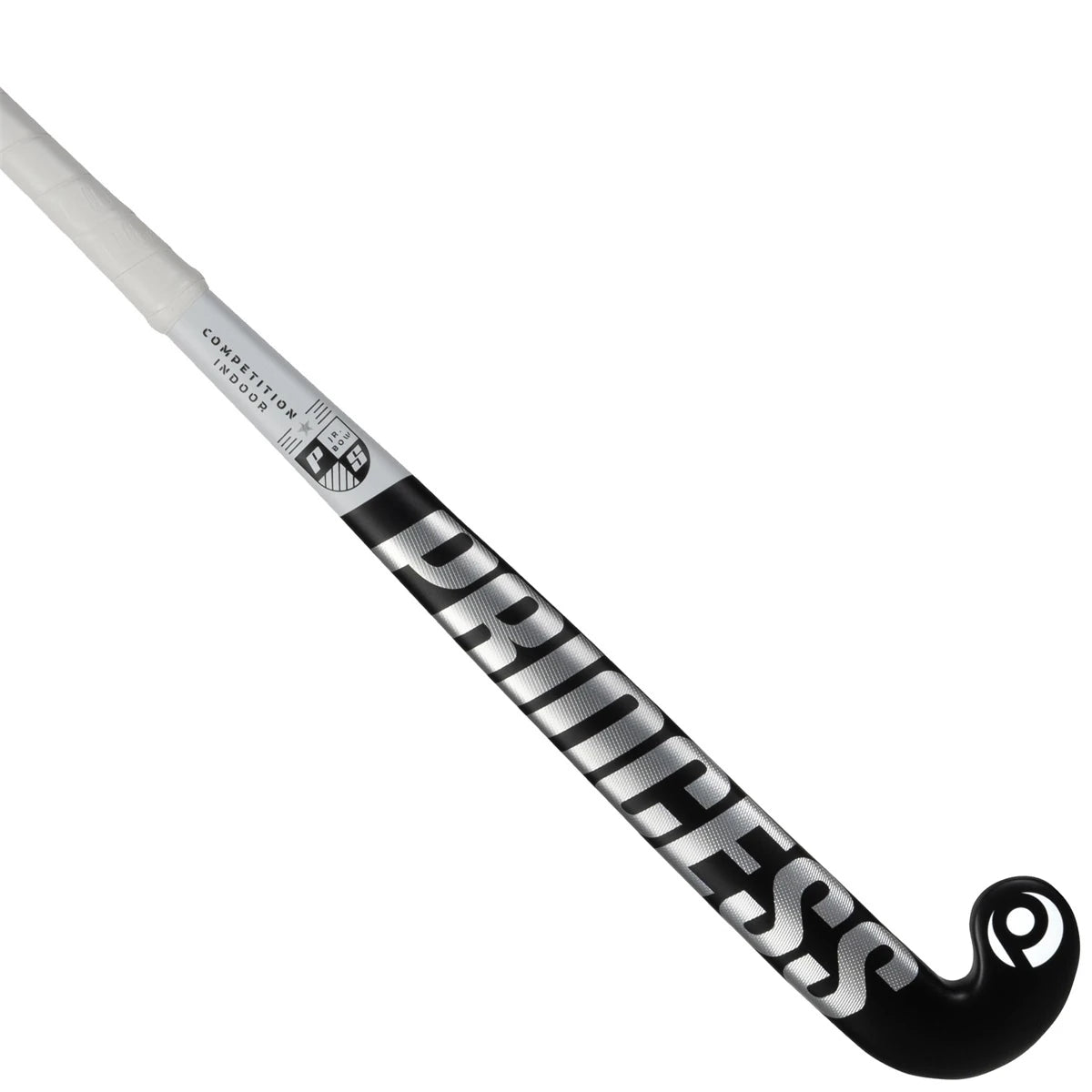 Princess Competition Junior 5 Star J-Bow Hockey Stick Indoor Black-Silver 01