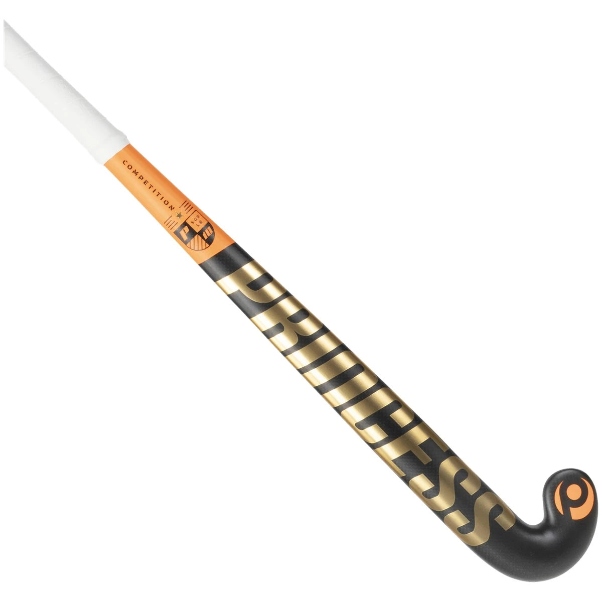 Princess Competition Junior 5 Star J-Bow Hockey Stick Outdoor Black-Orange 01