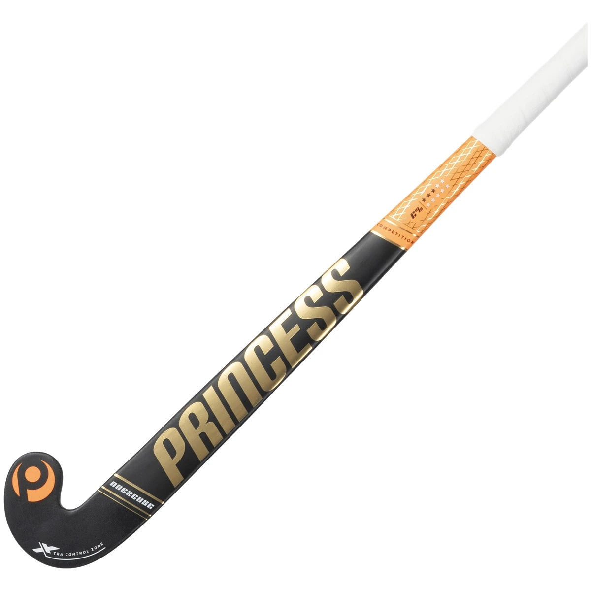Princess Competition Junior 5 Star J-Bow Hockey Stick Outdoor Black-Orange 02