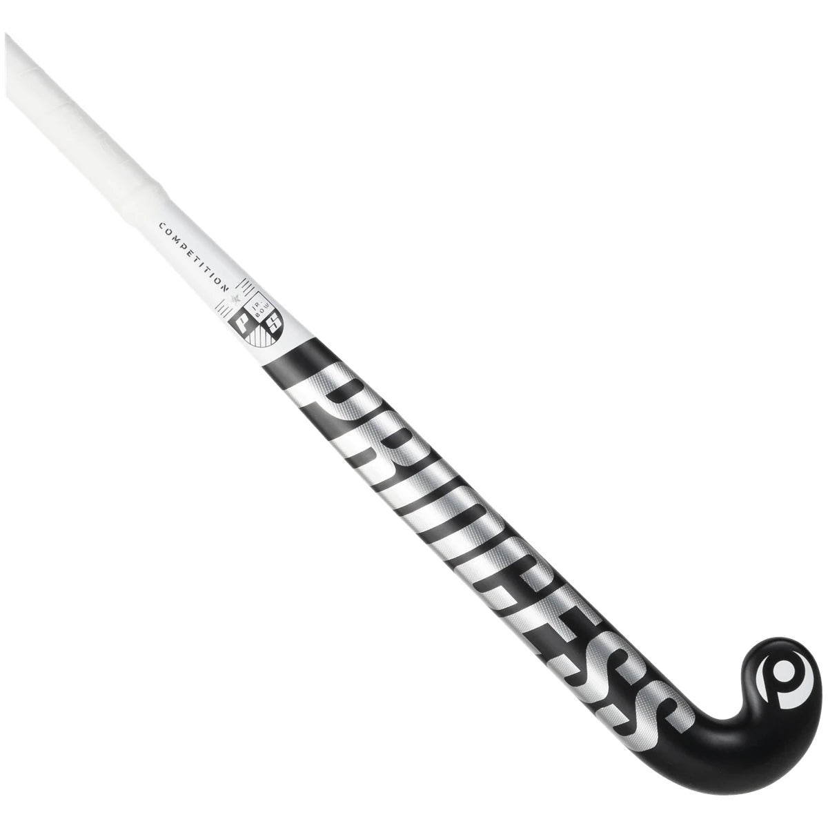 Princess Competition Junior 5 Star J-Bow Hockey Stick Outdoor Black-Silver 06