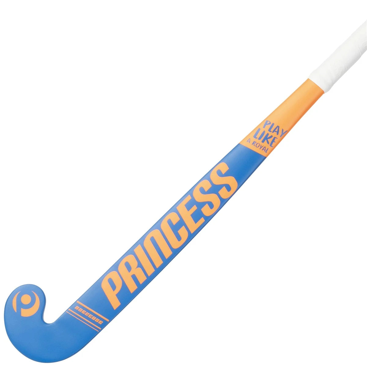 Princess Junior Woodcore Hockey Stick Outdoor Blue-Orange 02