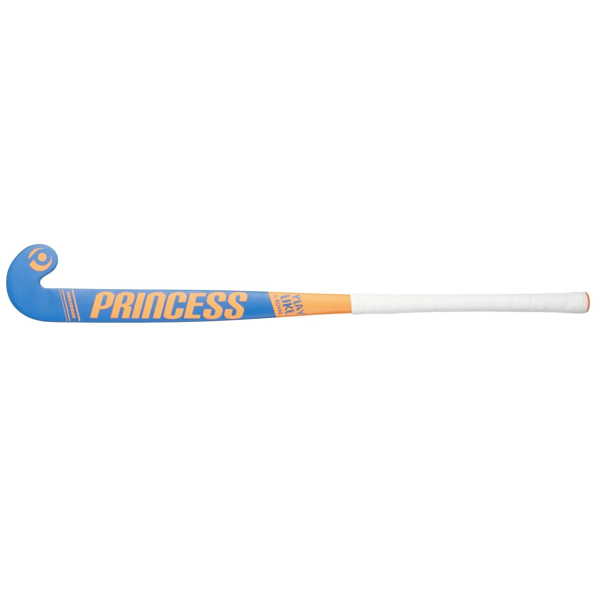 Princess Junior Woodcore Hockey Stick Outdoor Blue-Orange 04