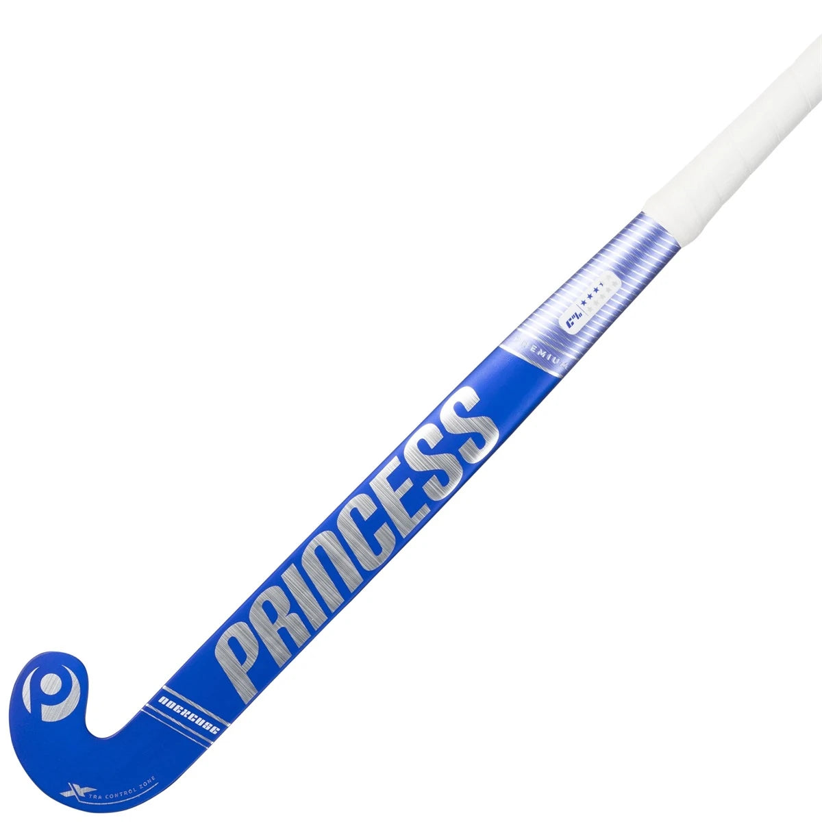 Princess Premium 4K 9 Star Extreme Low Bow Hockey Stick Indoor Blue-Silver 02