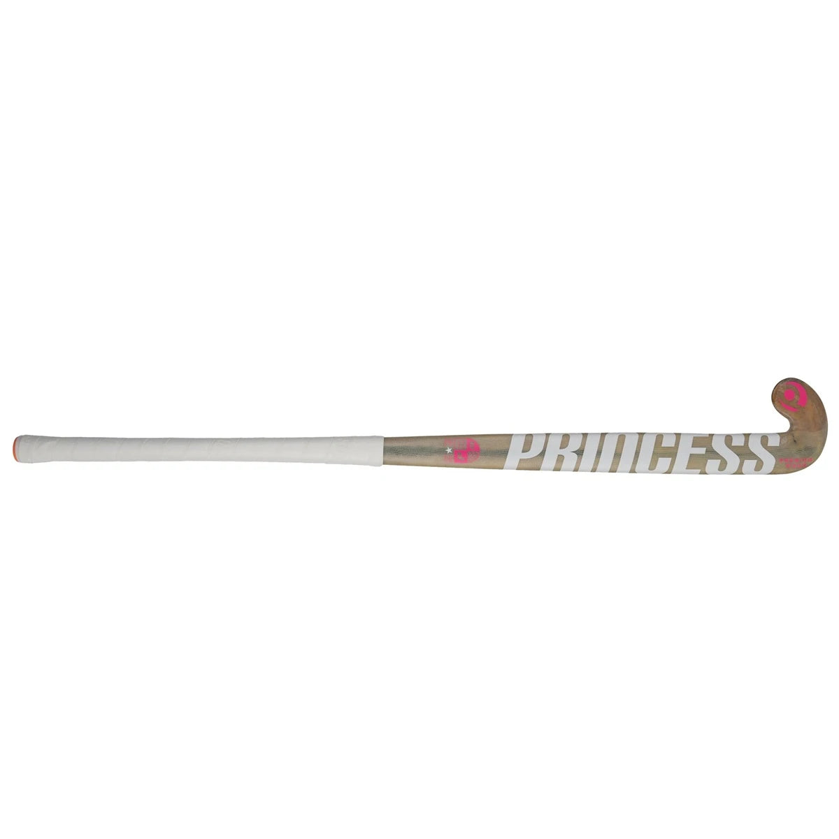 Princess Premium Wood 10 Star Extreme Low Bow Hockey Stick Indoor Black-Silver 03