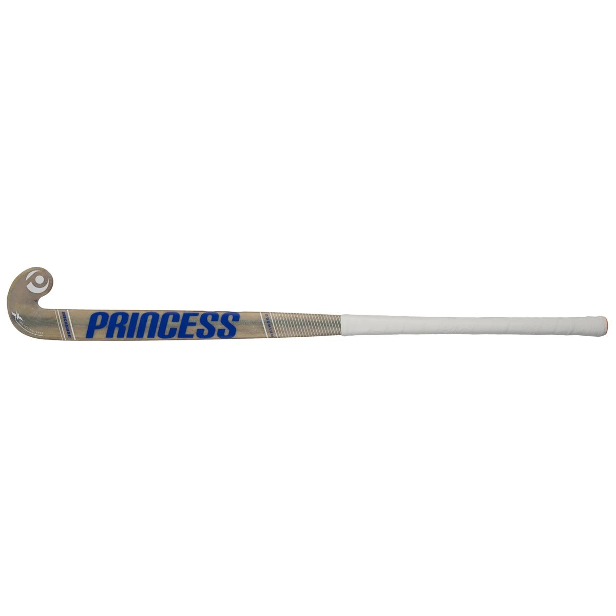Princess Premium Wood 9 Star Low Bow Hockey Stick Indoor White-Silver 04