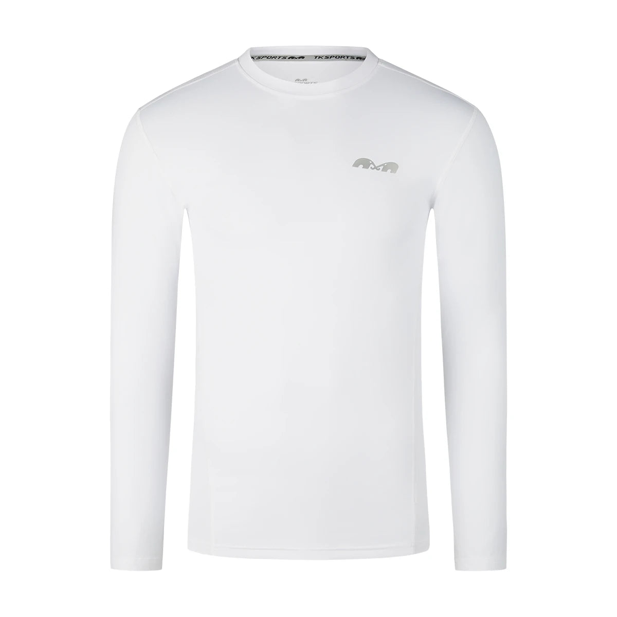 TK Baselayer Shirt, Long Sleeve White 01