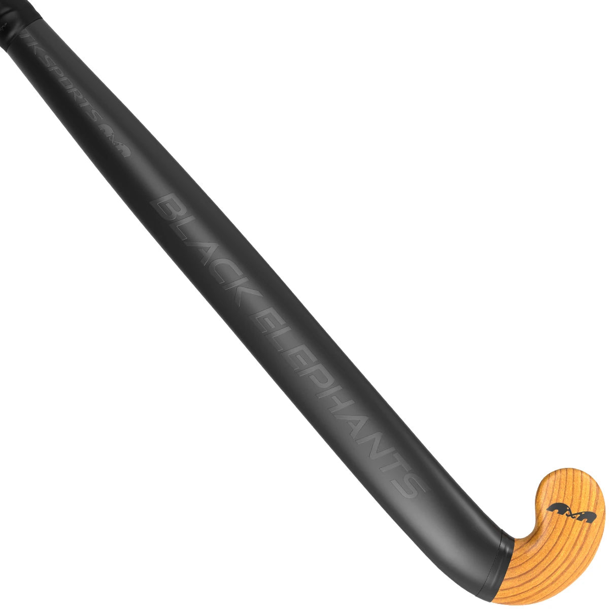 TK Black Elephants Wood Indoor Hockey Stick Indoor Black 01