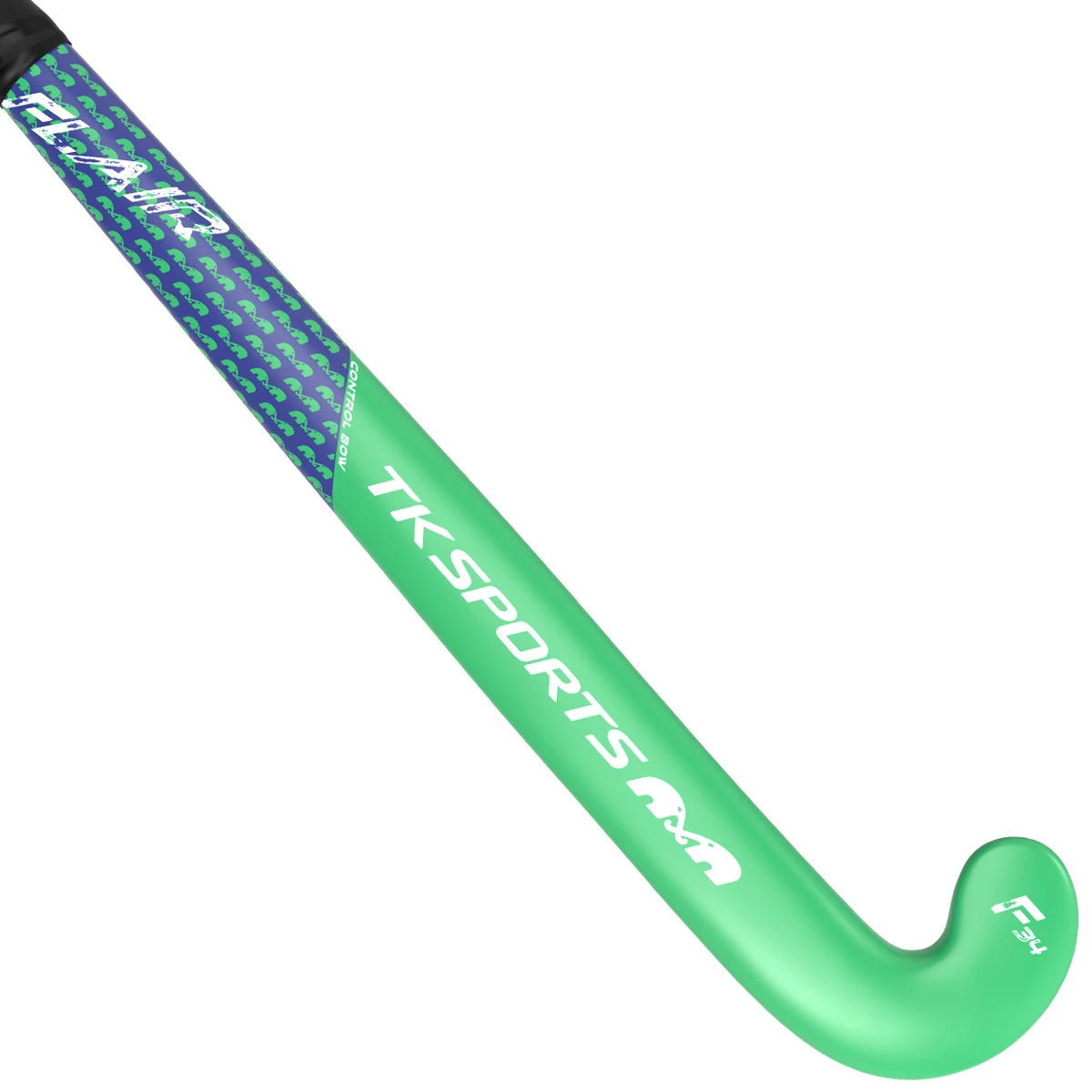 TK F Jr Indoor Hockey Stick Indoor Aqua-Blue 01