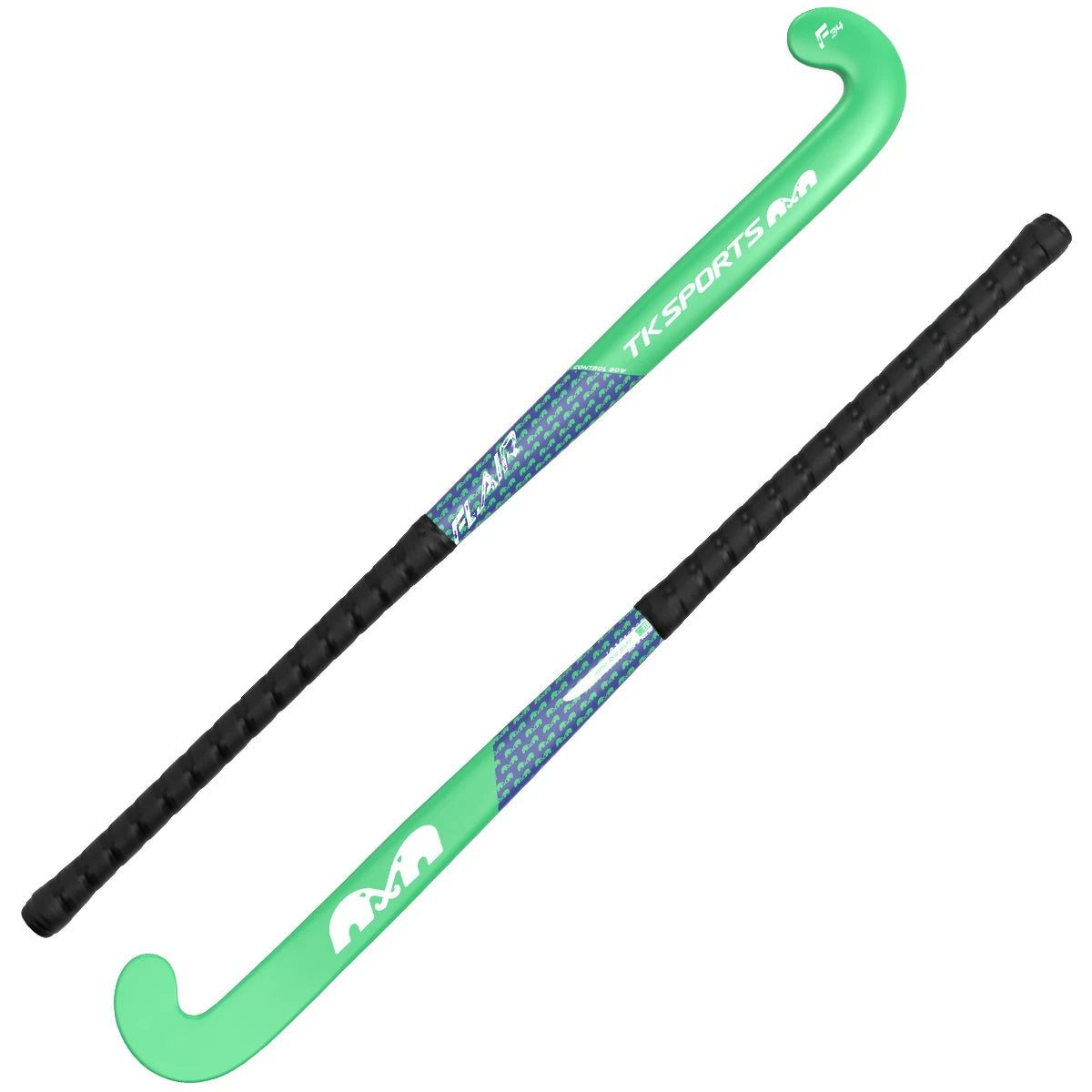 TK F Jr Indoor Hockey Stick Indoor Aqua-Blue 02