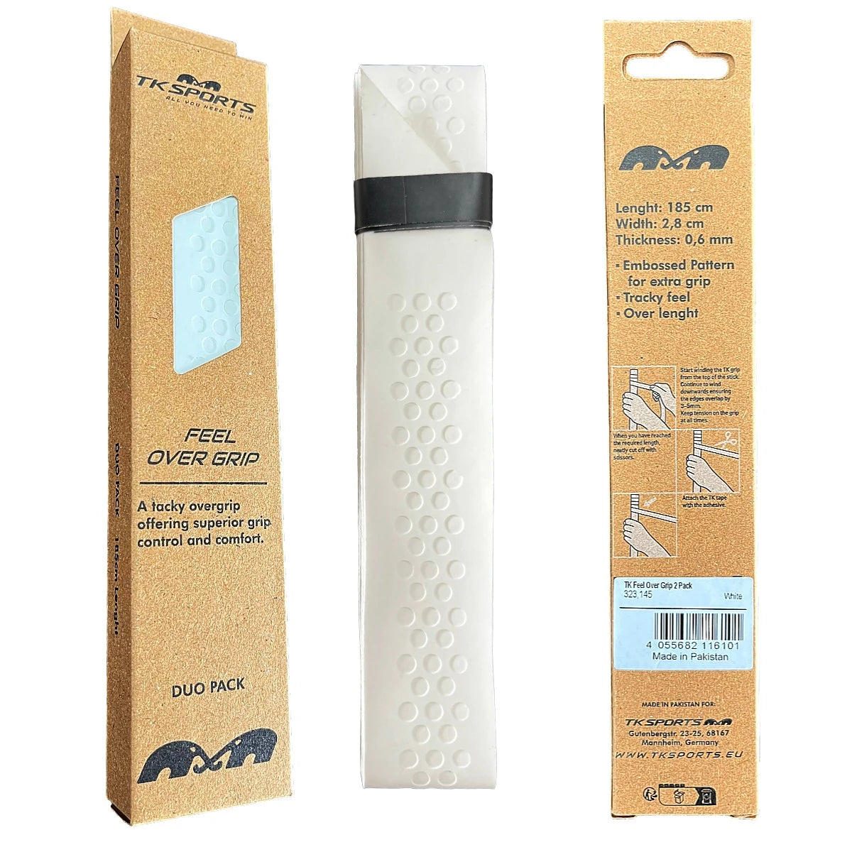 TK Feel Over Grip White 02
