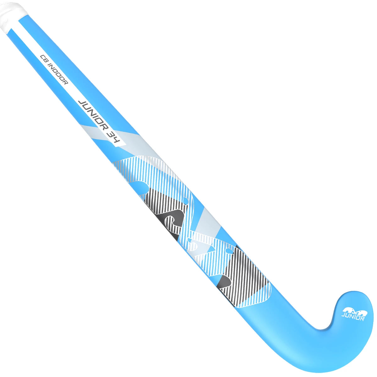 TK Junior Control Bow Hockey Stick Indoor Blue 01