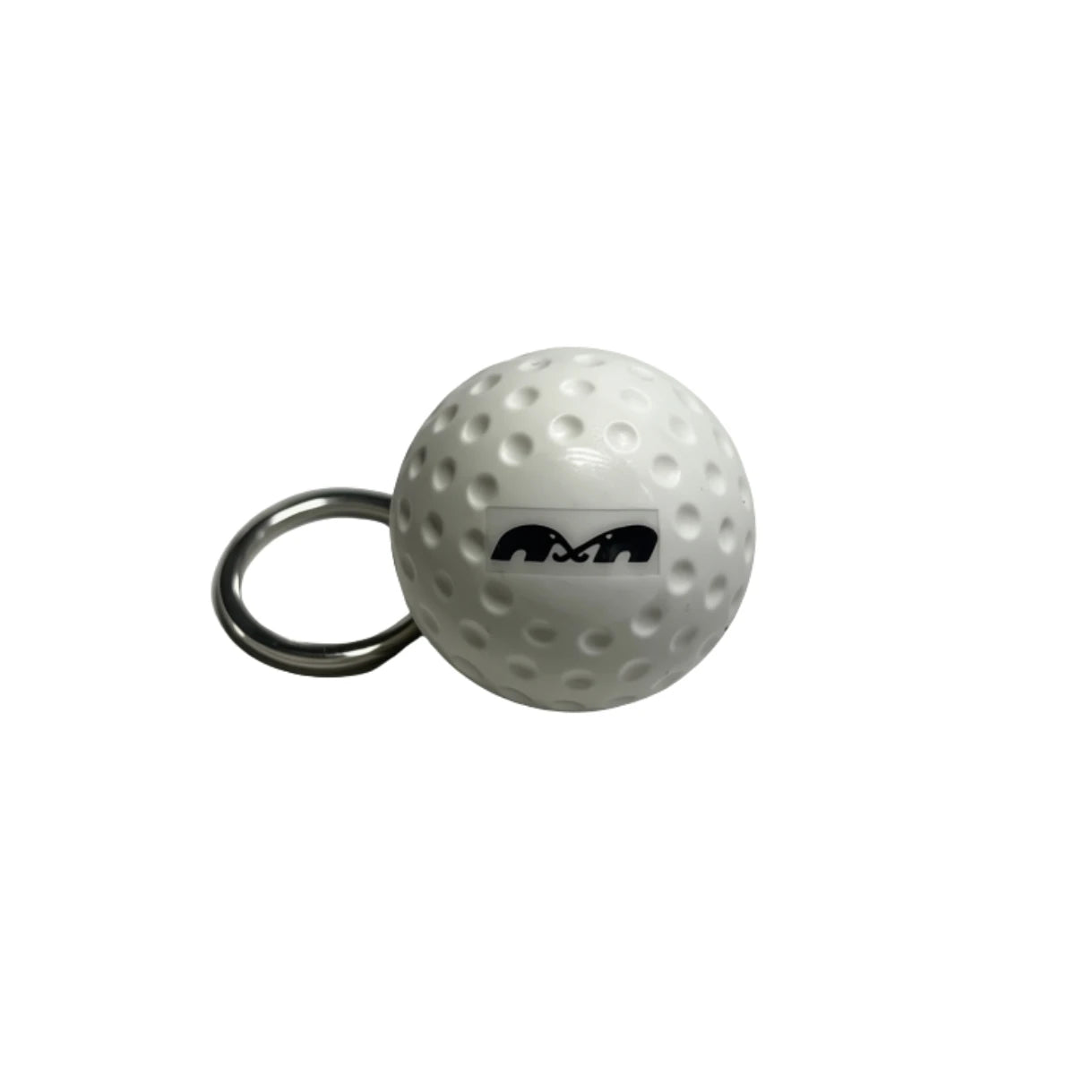 TK Mini Ball Key Ring White 02