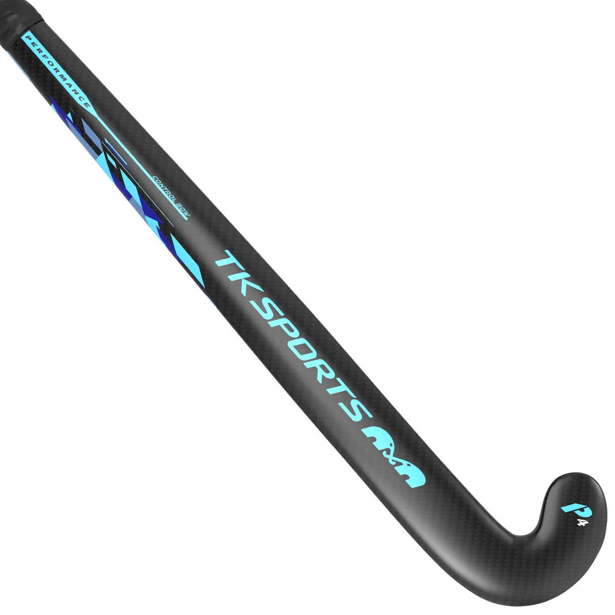 TK P4 Indoor Control Bow Hockey Stick Indoor Light-Blue 01