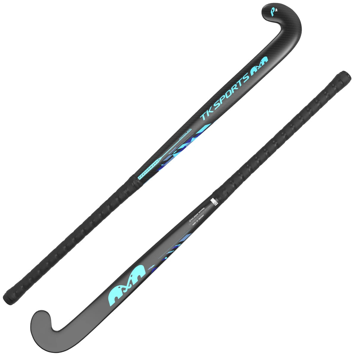 TK P4 Indoor Control Bow Hockey Stick Indoor Light-Blue 02