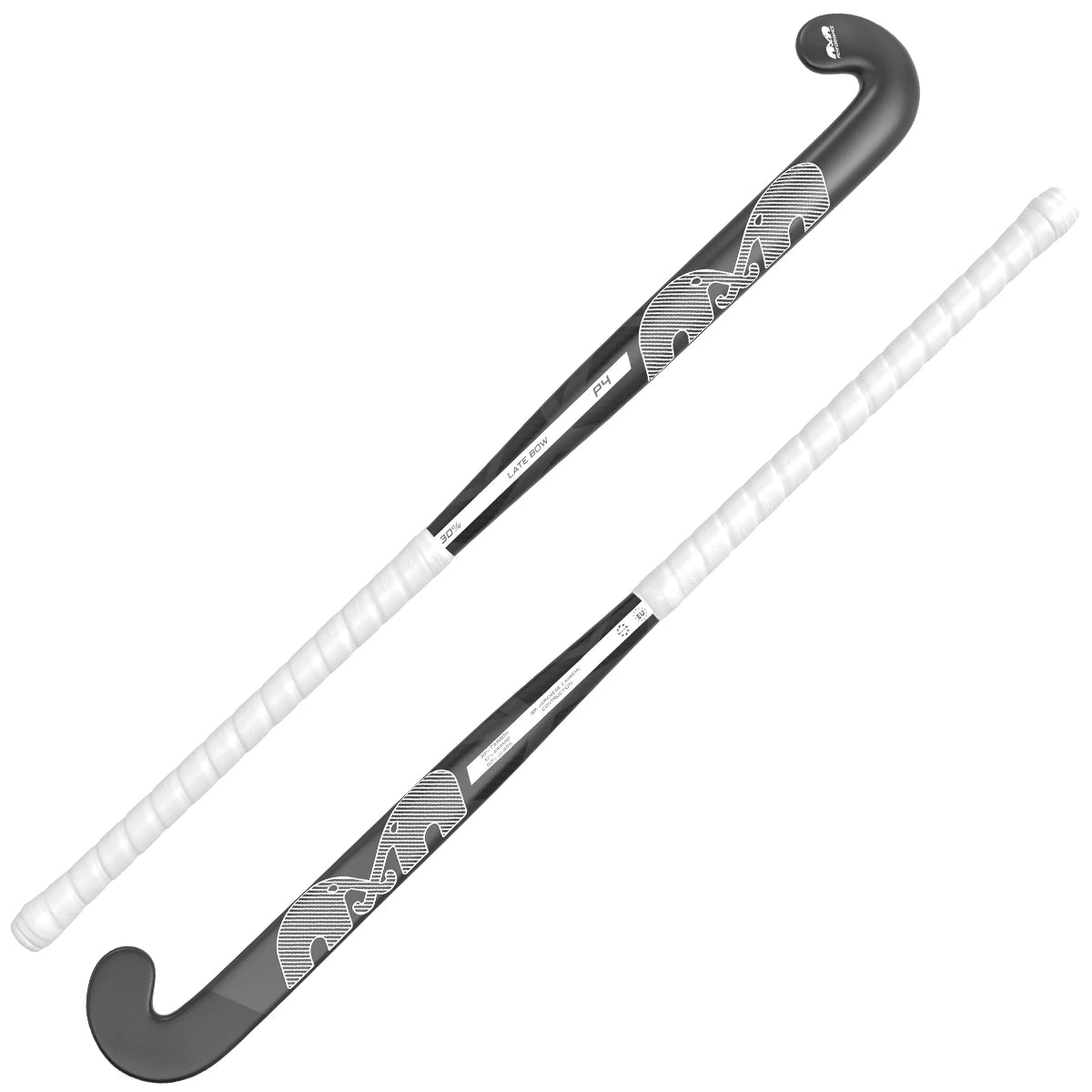 TK P4 Late Bow 26/27 Hockey Stick Outdoor Black 02